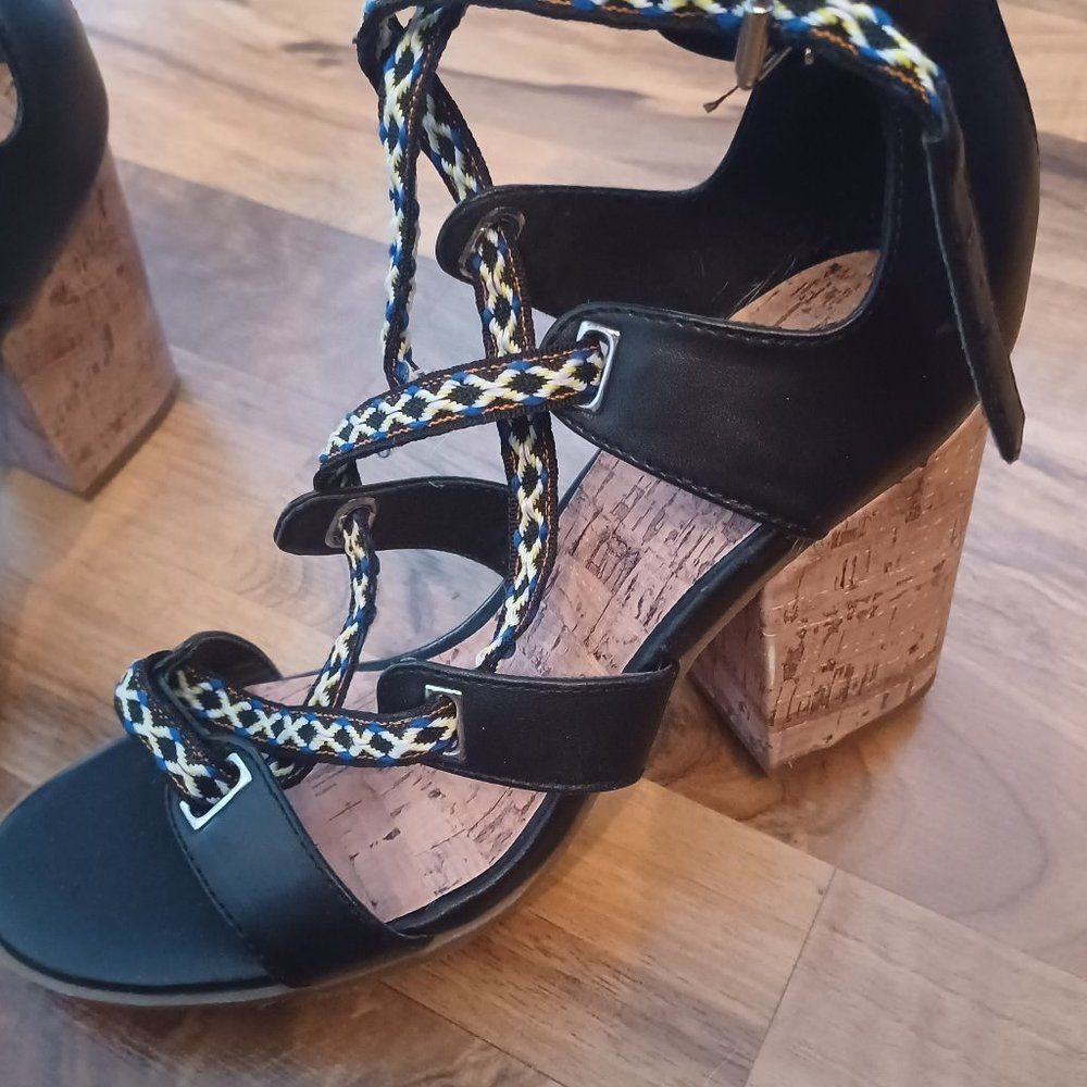Lace-up Sandals